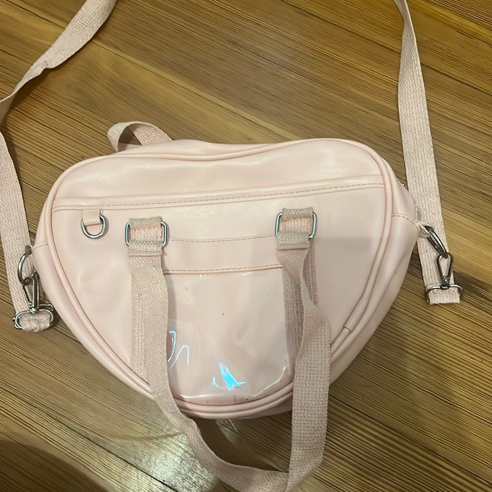 SHEIN heart shaped purse